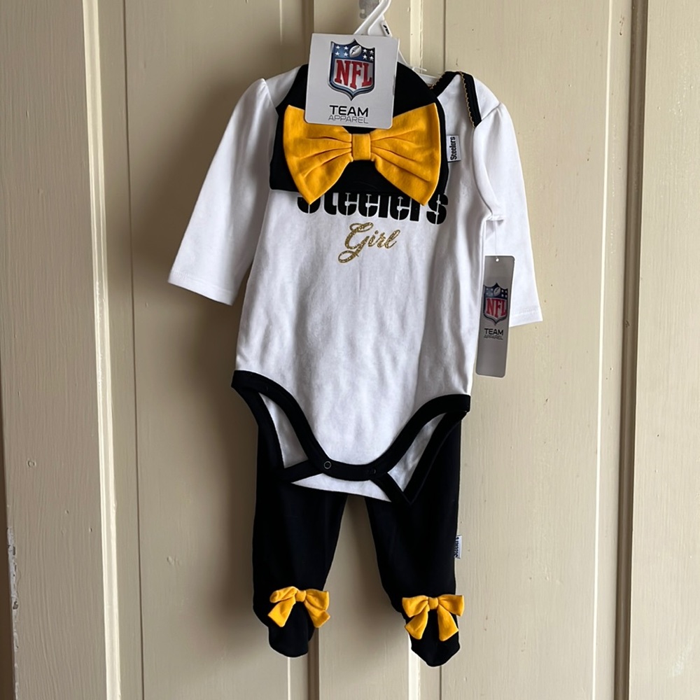 NFL Team Apparel Steelers 3 piece set